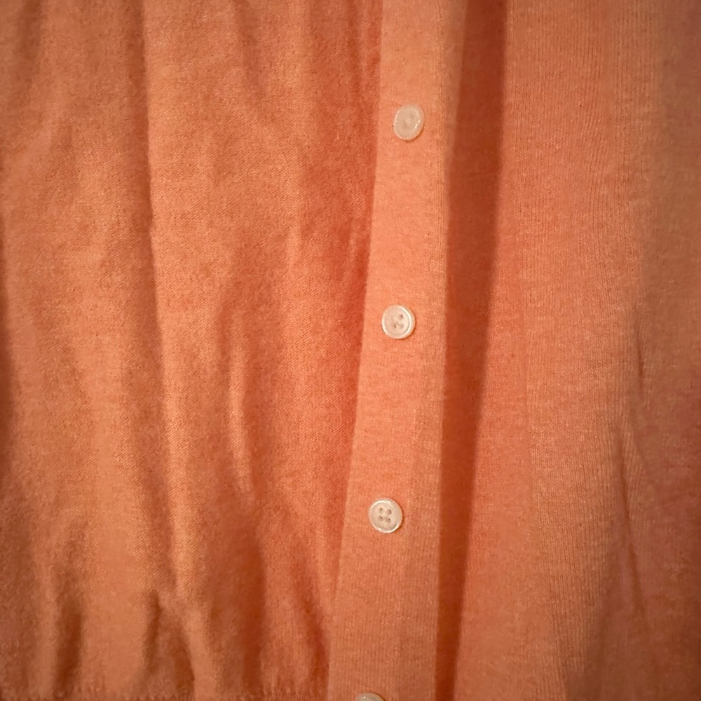 Coral cardigan
